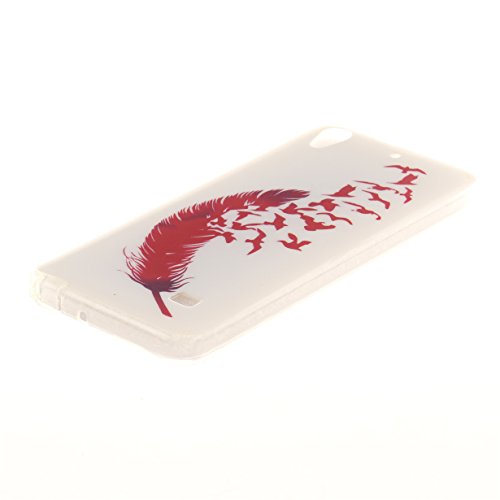 RUIST Funda Huawei Ascend G620S C  scara Delgada funda de Silicona TPU Silicona Suave de Goma Suave de Parachoques de la Cubierta del Caso para Huawei Ascend G620S  Shock-Absorci  n   Anti-Ara  azos 