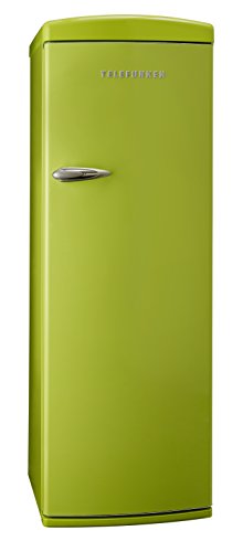 Telefunken TFK043FG2 Khl-Gefrier-Kombination / A++ / 177 cm Hhe / 197 kWh/Jahr / 281 L Khlteil / 30 L Gefrierteil / Retro-Design / grn