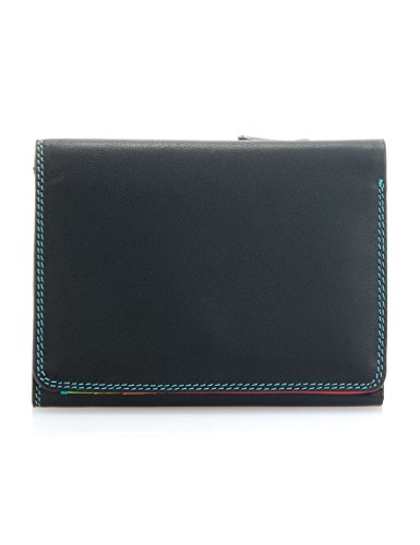 Preisvergleich Produktbild Mywalit Medium Tri-Fold Wallet Portemonnee Black / Pace