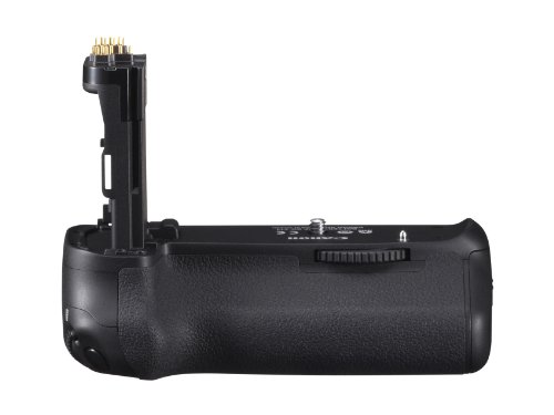 Canon BG-E14 - Empuñadura con batería para cámaras digitales Canon EOS 70D, negro