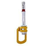 Juego completo: el envío techo tornillo con ojal movible y eslabón giratorio con rodamiento incl. pesado tacos