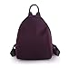 Produktbild Frauen Rucksack Rucksack College Wind Damen Mehrzweck-Nylontasche mit großer Kapazität Outdoor-Tagesrucksack (Farbe : Purple, Größe : Einheitsgröße)