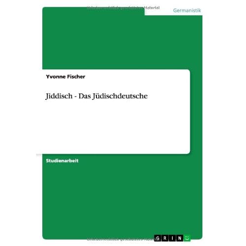 [PDF] Download Jiddisch - Das Jüdischdeutsche Kostenlos