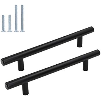 Design Schubladengriff 160 mm Möbelgriff Antik schwarz matt - H1820