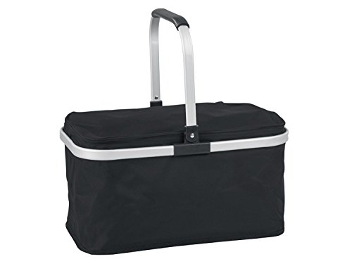 TOPMOVE Einkaufskorb verschiedene Designs 77314 (schwarz) - 2