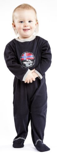 NEBULUS Baby romper suit LULUS, body, overall baby / toddler, black (Q232), 6 months