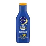 NIVEA Sunscreen Lotion, Sun Protect and Moisture (SPF 30), 75ml NIVEA Sunscreen Lotion, Sun Protect and Moisture (SPF 30), 75ml