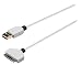 Produktbild König KNM39100W20 Lade- und Datenkabel, 30-Pin-Dock-Stecker USB-2.0-A-Stecker, 2 m weiß