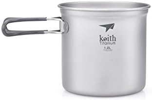 Keithtitanuim pot and pan set Ti6014