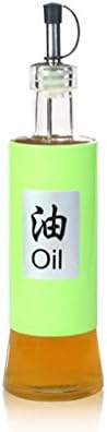 GAODUZI Glass Oil Bottle Sesame Oil Bottle Soy Sauce Vinegar Olive Oil Bottle Stainless Steel Paint Dustproof Seepage