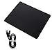 Produktbild Watermk Qi Wireless Charging Mouse Pad 5W USB-Ladematte Schreibtablett für iPhone Samsung Galaxy Nexus, Schwarz