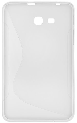 mumbi S-TPU Schutzhülle Samsung Galaxy Tab 3 7.0 Lite T110 T111 (7 Zoll) Hülle transparent weiss - 8
