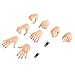 Produktbild 4 Paar austauschbare Hände Modell 1/6 weibliche ersetzen Hand Typ für Action-Figur 12-Zoll-Figuren Sammlerstück Anime-Figuren HAHA