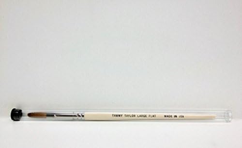 Tammy Taylor Acrylic Nail Custom Sable Flat Brush LARGE - 1 ct by Tammy Taylor