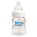 BornFree BPA Free Vented Glass Bottle 160ml - Single Pack