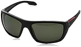 Protective case included Prada Linea Rossa 0PS 06SS Gafas de sol, Matte Black, 61 para Hombre