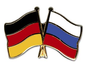 Preisvergleich Produktbild Yantec Freundschaftspin Pin Deutschland Rußland