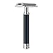 Muhle R106 Black Handle Safety Razor and Shaving Brush Set