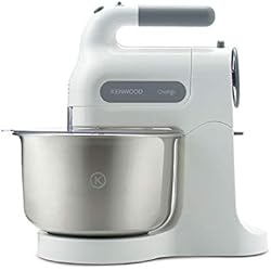 Kenwood HM680 Batteur avec Bol Blanc Gris