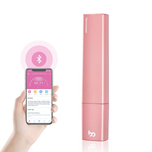 Preisvergleich Produktbild Femometer Basalthermometer mit APP -ROSA
