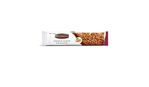 Torrone Di Gennaro Croccante Alle Arachidi 100 Gr Natale Torrone Torroncino Amazon It Alimentari E Cura Della Casa