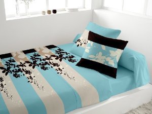 Preisvergleich Produktbild Eden Bettgarnitur Perkal COPERNIC türkis