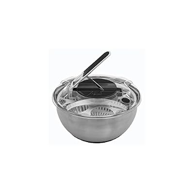 Secret de gourmet Essoreuse à levier - 27,4 x 16,5 cm - Inox