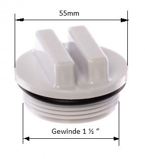 Winterkappe für Einlaufdüse - 2