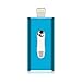 Produktbild LIRONG Mini USB-Stick mit USB-Stick USB-Stick mit 3,0 GB 3.0 Flash-Laufwerk kompatibel mit iPhone/iPad/PC/Android,Blue
