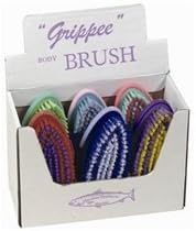 Hills Brush Unisex's HBC0380 Equerry Soft Touch Body Brush, Clear, Regular