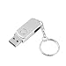 Produktbild USB 2.0 8GB/16GB/32GB/64GB/128GB/256GB/512GB/1T/2T Data Traveler USB Memory Stick Swivel USB Metall Gehäuse Silber Silber 2T
