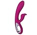 Produktbild Vibrator-Erwachsenes Spielzeug-Spielzeug-Kaninchen-Vibratoren Einschließlich Penis-Vibrator, Wasserdichtes Silikon-Vibrierendes Kunst-Penis-Massager, Usb-Peitschen-Massager, (Rosa, Purpurrot),Rosa,A QSM