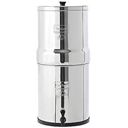 Big Berkey® Filtre à eau alimenté par gravité avec 2 éléments de purification Black Berkey®
