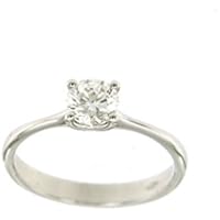 Ring aus Weißgold mit Diamanten