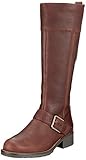 botas altas camperas mujer cuero Clarks Orinoco Jazz Botas de montar Mujer, Marrón (Tan Wlined Lea), 38 EU (5 UK)