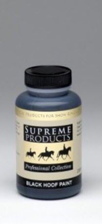 Supreme Products - Professional Horse Hoof Paint Black x 236 Ml
