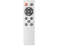 BKZO Remote Control for LED Ceiling Light with Fan (White)