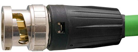 Argosy Image 1000 cable with Neutrik NBNC75BTU11 3GHDSDI BNC plugs at each end- Black 2m