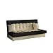 Produktbild Modernes Sofa Neon mit Bettkasten und Schlaffunktion, Lounge Couch, Bettsofa Schlafcouch Schlafsofa (D100 + D8)