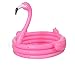 Produktbild Lostryy-Luftmatratzen & Aufblasartikel Aufblasbarer Pool für Kinder / Pool / Babybecken mit Wasser / DREI-Ring-Angelbecken / Wasserball / Garten im Sommer, rosa, 150 * 140 * 1,5 cm