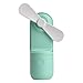 Produktbild XNBZW Mini-tragbarer 3-Gang-Handheld-USB-wiederaufladbarer Luftkühler-Rotationslüfter(16/8/3cm,Grün)