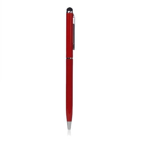 COGODIS Stylus Touch Pen Kugelschreiber für Touchscreen kapazitiv - #02 - für viele kapazitive Touchscreens - Bildschirm-Eingabe-Stift, Farbe:Rot