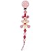 Heimess 733470 Wooden Dummy Chain (Pink Mouse)