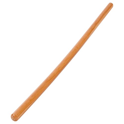Turnstab aus Holz, Gymnastik Stab, Trainingsstab, Ø 2,4cm, natur, lackiert