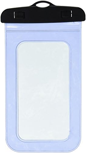 Parboo Universal Waterproof cellphone Case, waterproof phone bag for iPhone 6S,6,6S Plus,7 SE 5S, Galaxy S7, S6 Note 5 4, HTC,LG, Blue