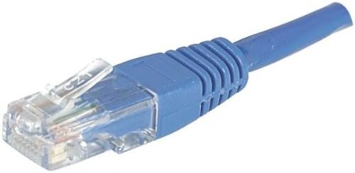 Dexlan 16.4ft Cat5E RJ45 UTP CCA Patch Cable - Blue