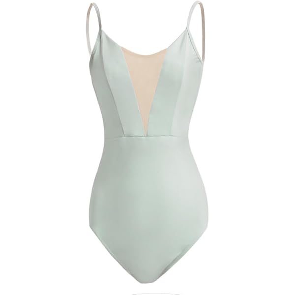 ROYAL SMEELA Hemdje ballet dans Turnpakje voor vrouwen V-hals spaghetti riem turnpakje voor volwassen dans turnpakje met borstkussentjes dames ballet turnpakje gymnastiek vrouw backless turnpakjes
