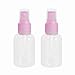 2 x Cosmetic Makeup Spray Bottles Perfume Container Pink Clear 57ml
