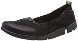  Clarks Tri Adapt, Bailarinas para Mujer, Negro (Black Nubuck-), 36 EU