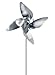 Produktbild blomus VIENTO Windrad Ø 38 / H 133,5 cm Edelstahl, matt